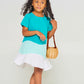 Ascending Turquoise Sun Dress