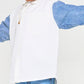 Long Sleeve Denim and Cotton Shirt